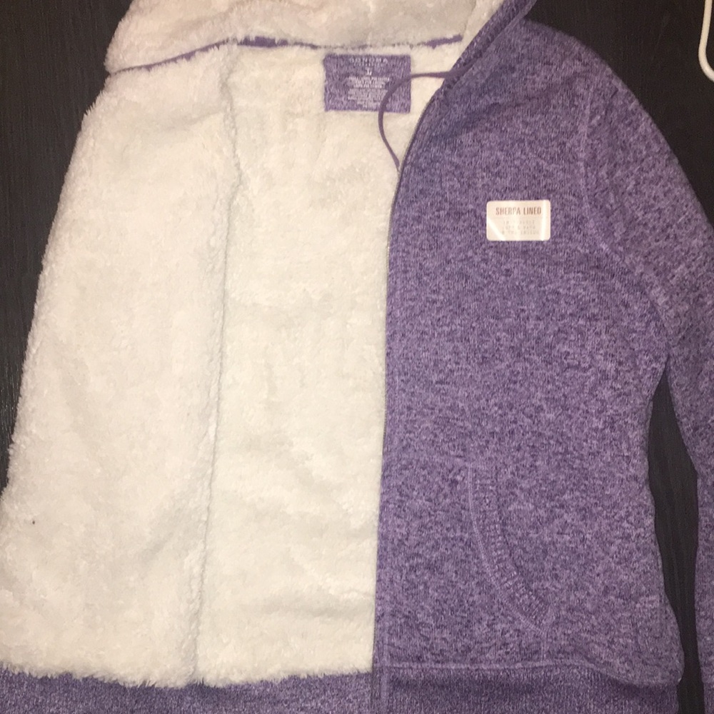 NWT Sherpa-lined Coat